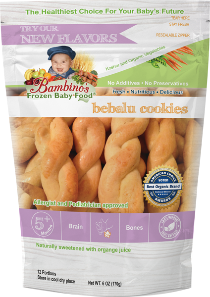 bebalu cookies organic teething sugar free best frozen organic Bambinos baby food 