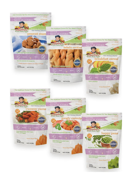 Veggies, Cookies and Cereal Variety Pack — package lineup