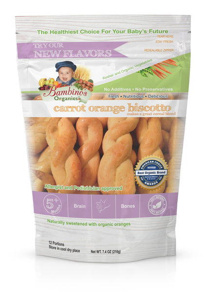 Carrot Orange Biscotto package