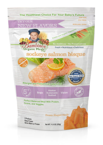 Sockeye Salmon Bisque package