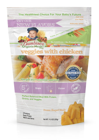 Veggies with Chicken package