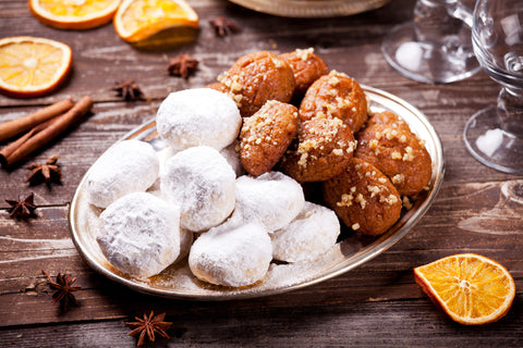 Mediterranean New Year's Cookies